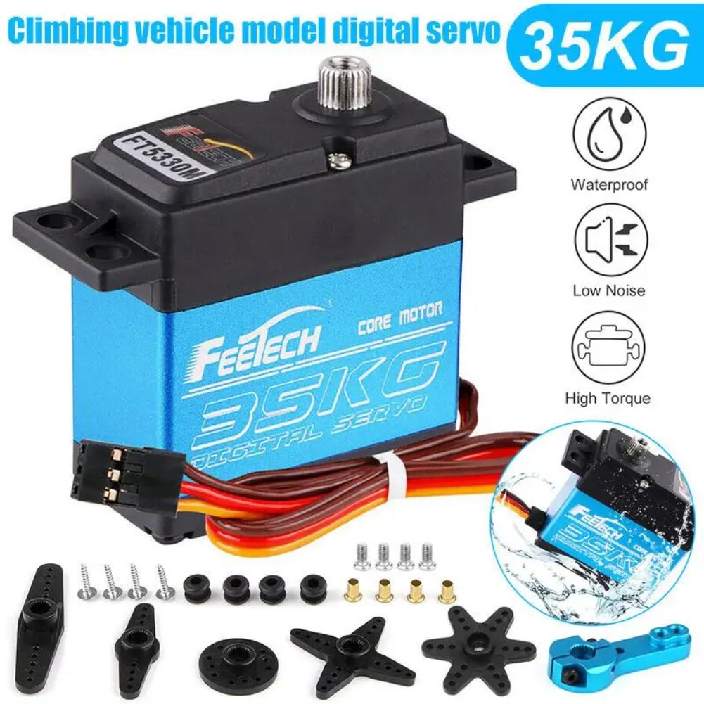 Rc Helicopter Motor - FEETECH FT5330M 35KG Digital Servo 180°
