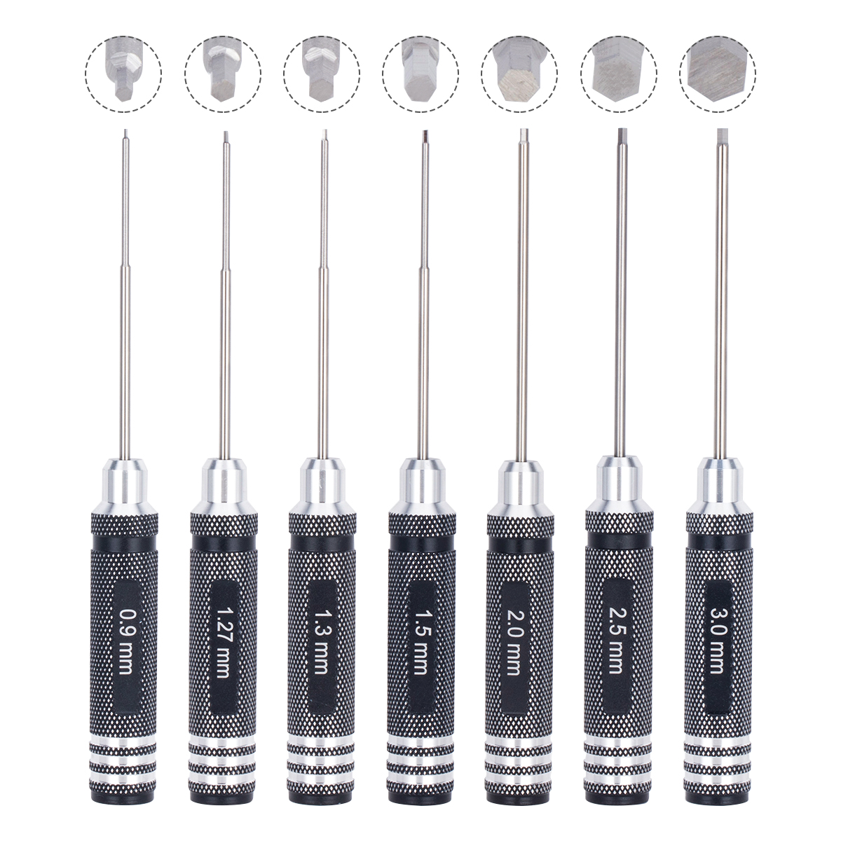Rc Helicopter Tool Kit - 7 IN 1 Steel Hex Screwdriver