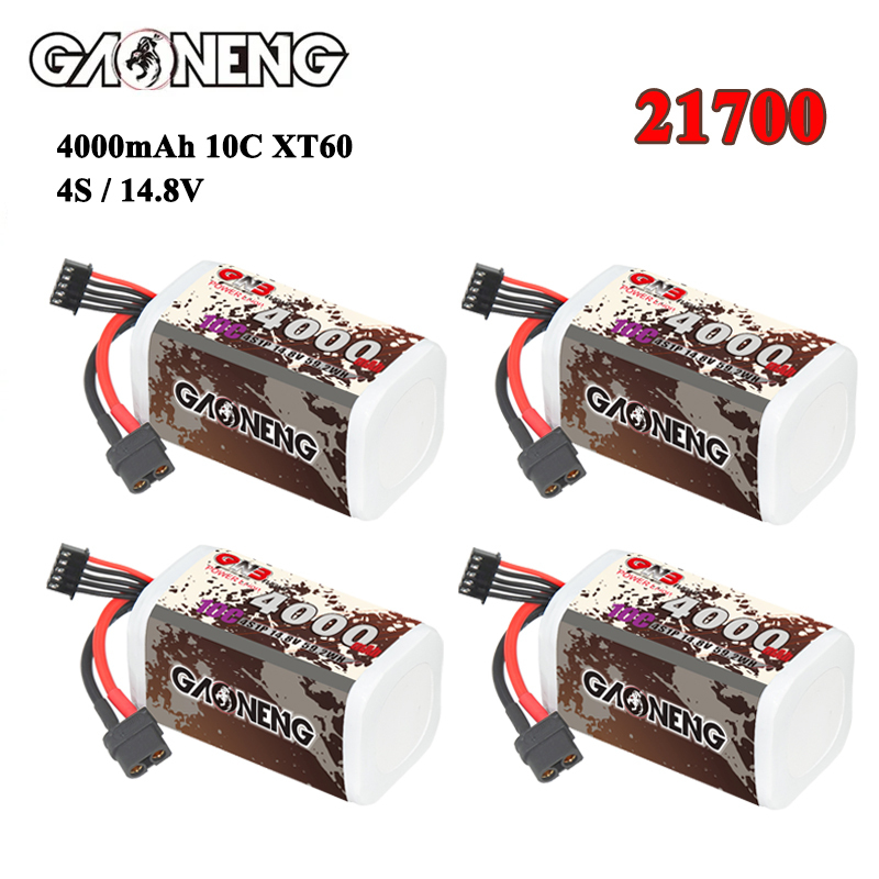 Rc Helicopter Battery - GNB 4000mAh 4S 14.8V 10C 20C