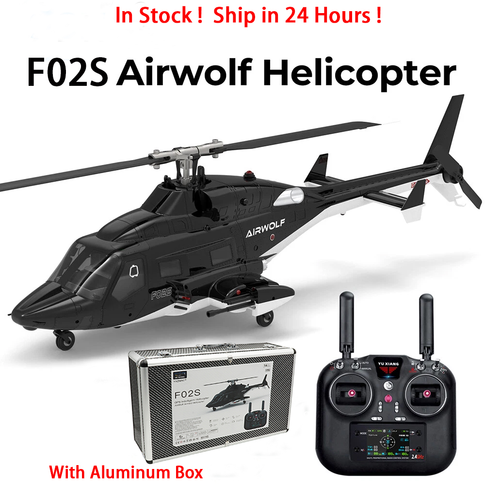 Rc Helicopter Nitro - YUXIANG F02S AirWolf 2.4G 9CH 6G
