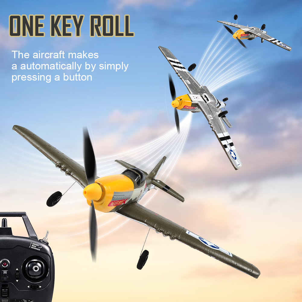 RC Plane P51 Mustang 2.4G Radi - Rc Helicopter Large บทวิจารณ์และราคา