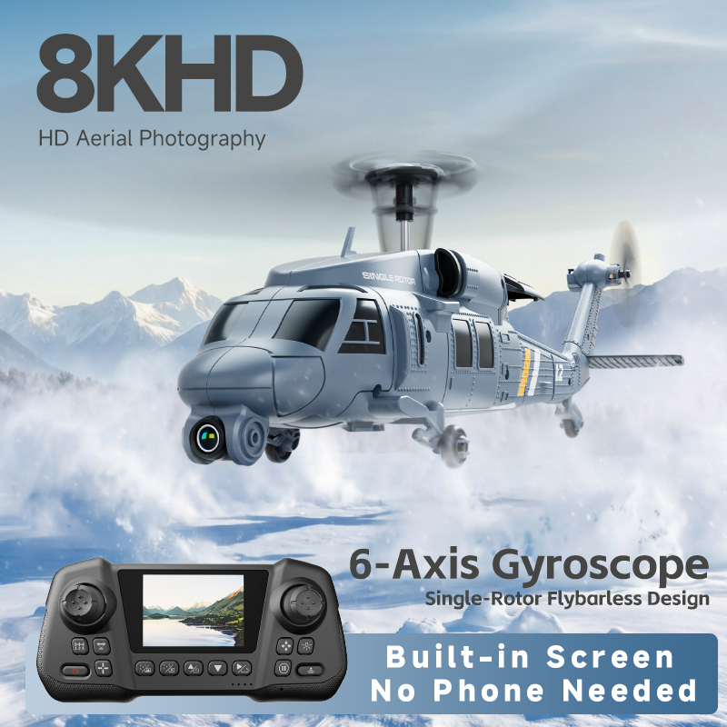 Single-Rotor Flybarless Design - Rc Helicopter Gyro บทวิจารณ์และราคา