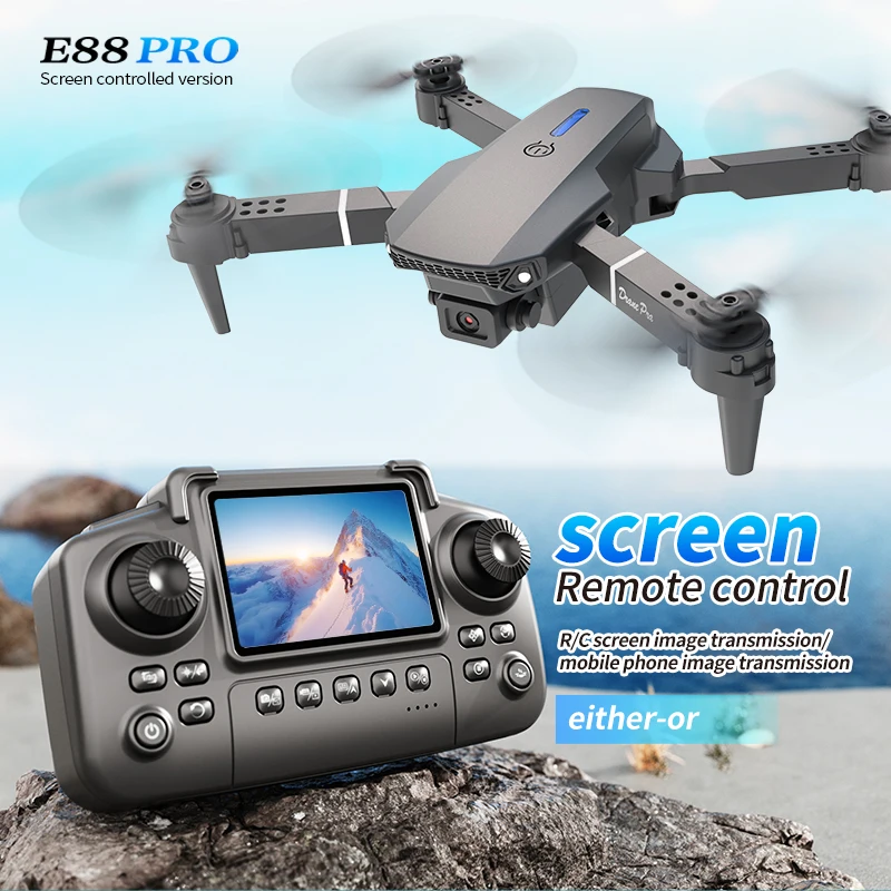 Professional E88 PRO Drone wit - Rc Helicopter Case บทวิจารณ์และราคา