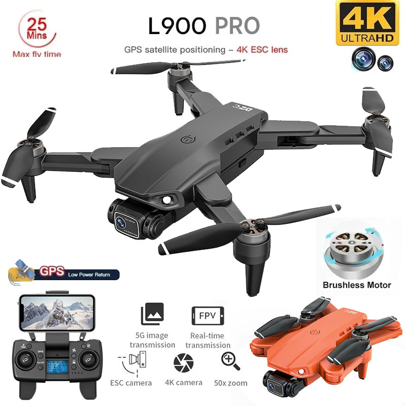 L900 Pro GPS Drone 4K Professi - Rc Helicopter Case บทวิจารณ์และราคา