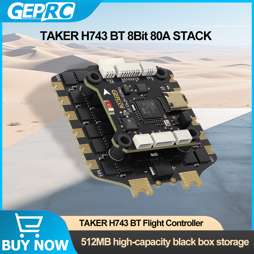 GEPRC TAKER H743 BT 8Bit 80A S - Rc Helicopter Case บทวิจารณ์และราคา