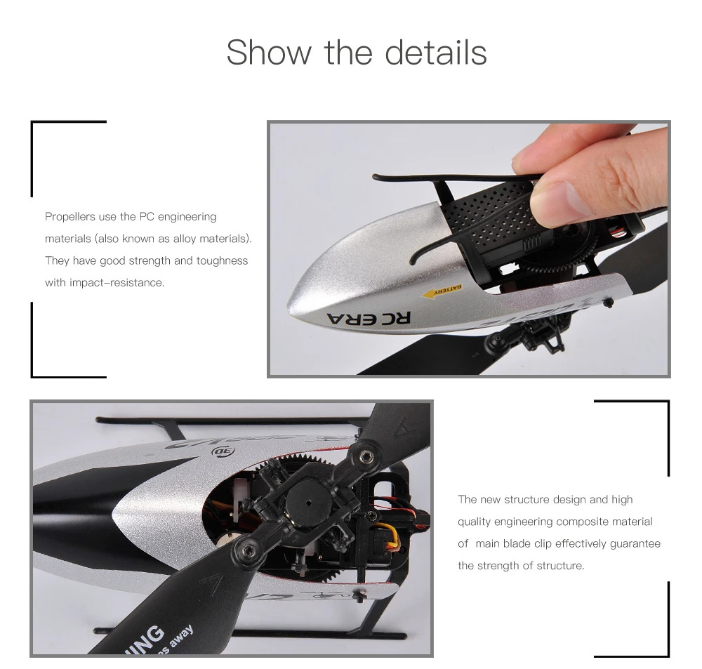 C129 V2 4CH RC Helicopter RTF  - Rc Helicopter Gyro บทวิจารณ์และราคา