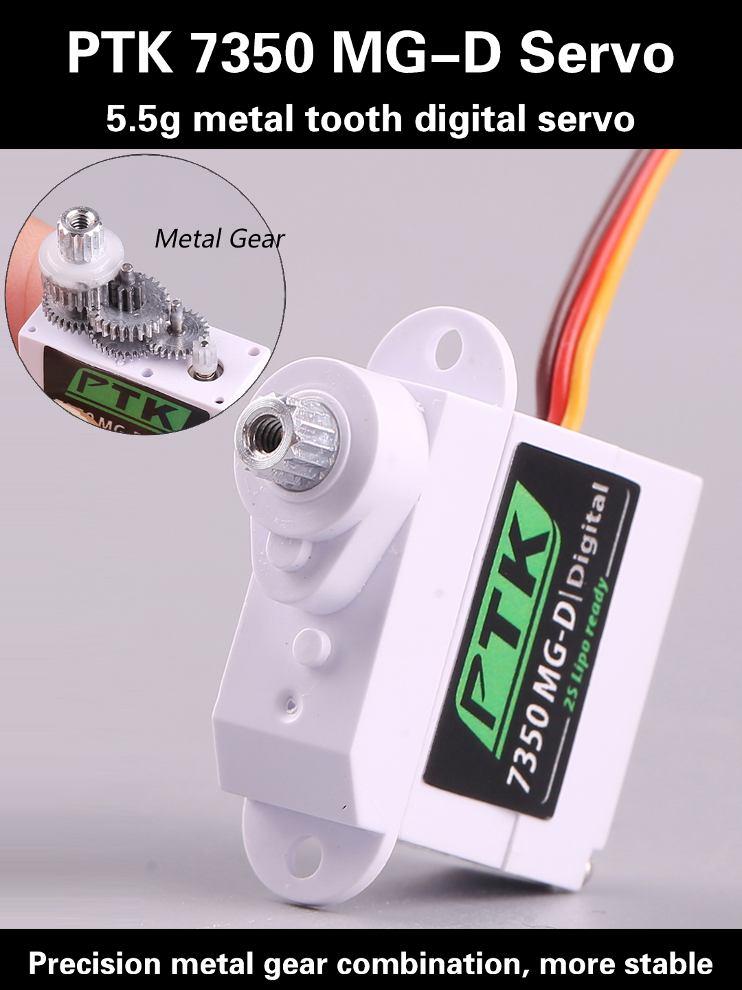 PTK 7350 MG-D 5.5g Digital Ser - Rc Helicopter Servo บทวิจารณ์และราคา