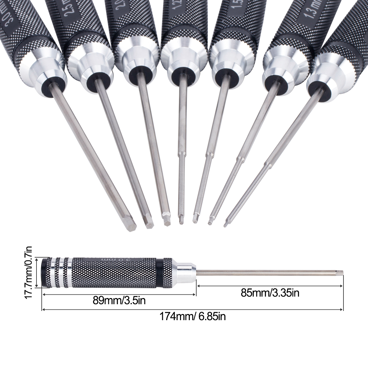 7 IN 1 Steel Hex Screwdriver S - Rc Helicopter Tool Kit บทวิจารณ์และราคา