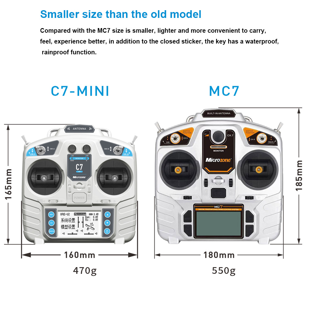 MicroZone MC7 Controller C7 MI - Rc Helicopter Battery บทวิจารณ์และราคา