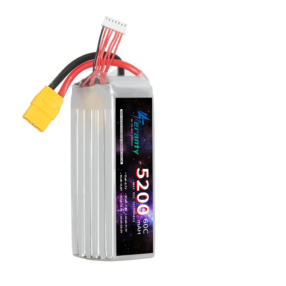 TERANTY 6S 5200mAh Lipo Batter - Rc Helicopter Gyro บทวิจารณ์และราคา