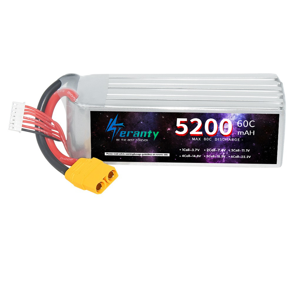TERANTY 6S 5200mAh Lipo Batter - Rc Helicopter Gyro บทวิจารณ์และราคา