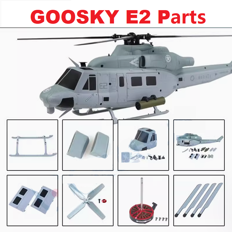 Spare Parts For GOOSKY E2 UH-1 - Rc Helicopter Coaxial บทวิจารณ์และราคา