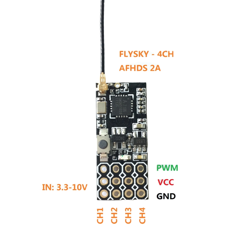 Flysky FS2A Mini Receiver 4CH  - Rc Helicopter Battery บทวิจารณ์และราคา