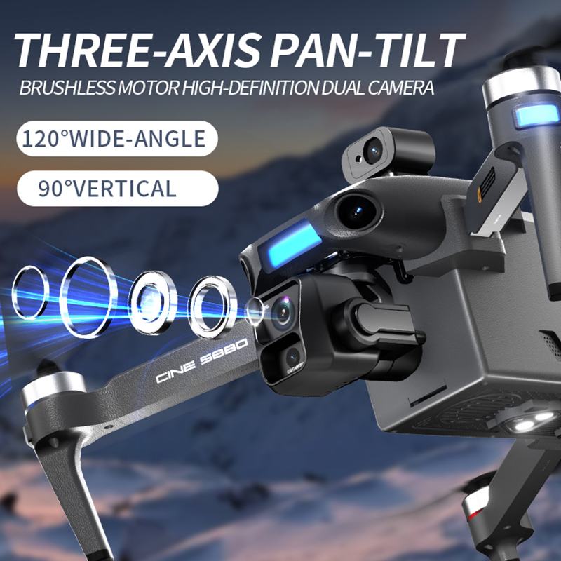 2026 New 8K Dual Camera Drone  - Rc Helicopter Electric บทวิจารณ์และราคา