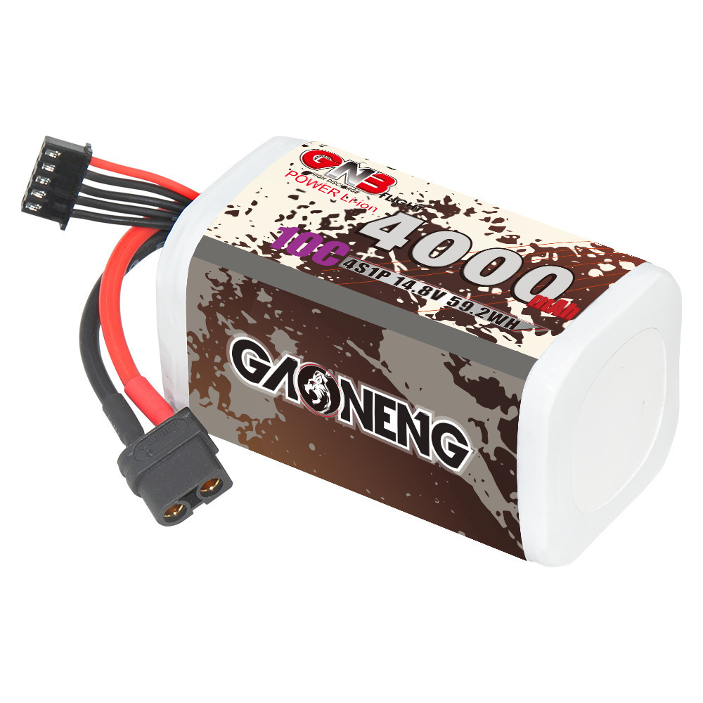 GNB 4000mAh 4S 14.8V 10C 20C W - Rc Helicopter Battery บทวิจารณ์และราคา