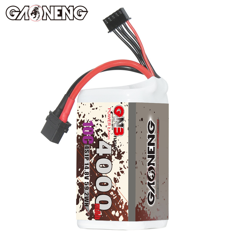 GNB 4000mAh 4S 14.8V 10C 20C W - Rc Helicopter Battery บทวิจารณ์และราคา