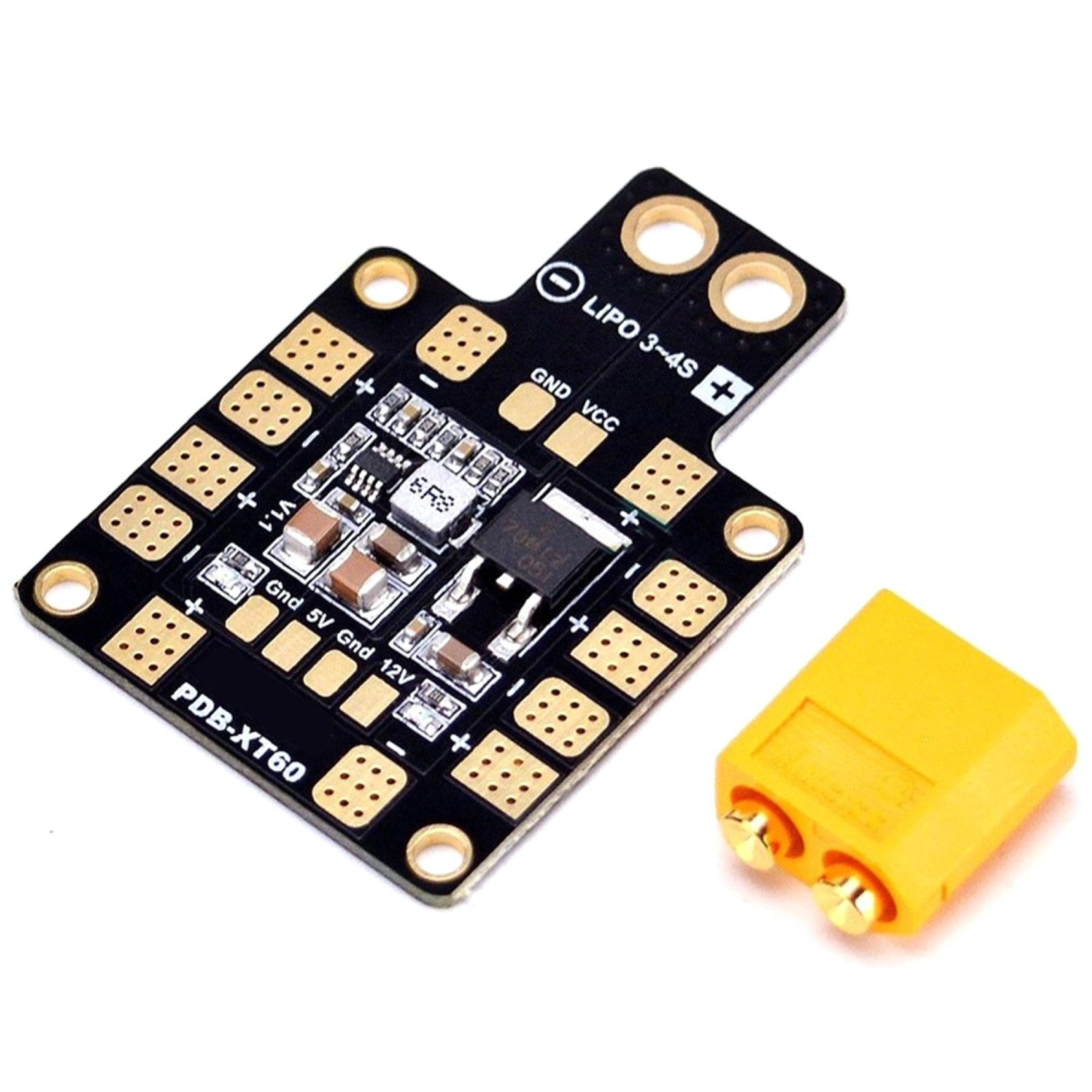 PDB XT60 with Dual BEC 5V&12V  - Rc Helicopter Parts บทวิจารณ์และราคา