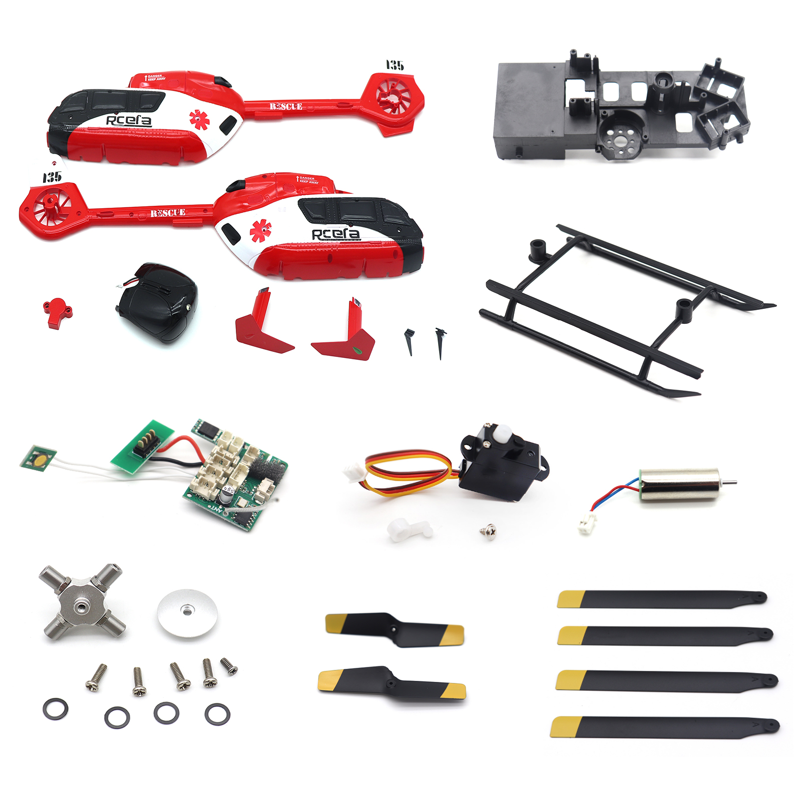 Original Parts for C159 EC-135 - Rc Helicopter Parts บทวิจารณ์และราคา