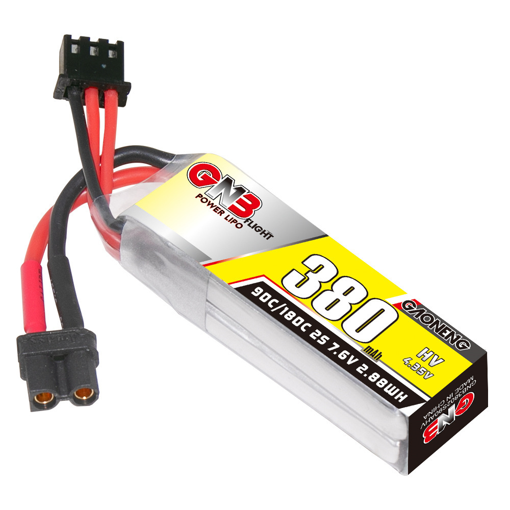 GNB 2S 7.6V 380mAh 90C/180C Li - Rc Helicopter Battery บทวิจารณ์และราคา
