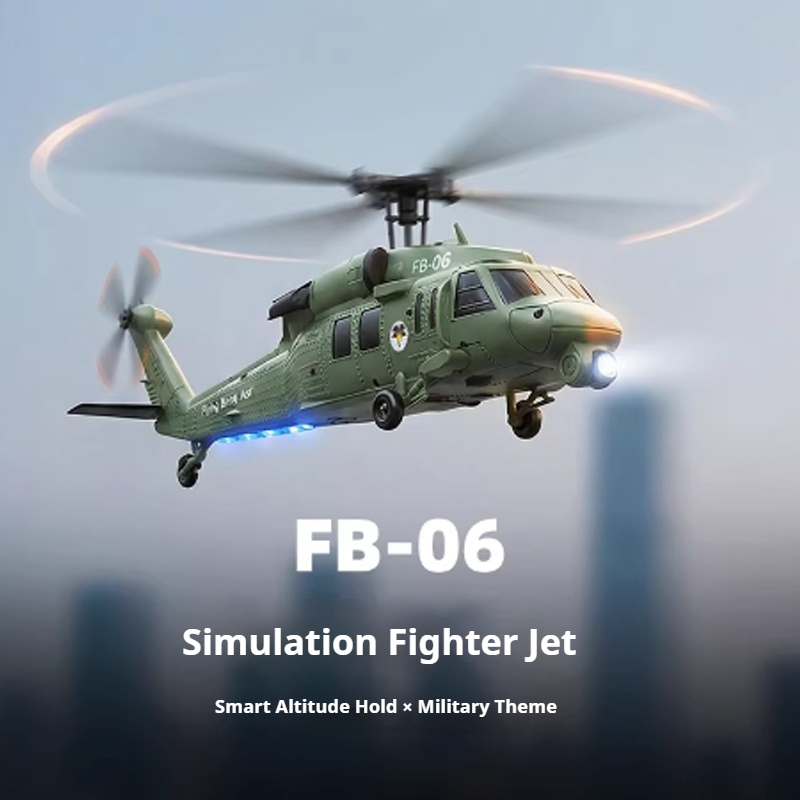 FB-06 Black Hawk Remote Contro - Rc Helicopter Large บทวิจารณ์และราคา