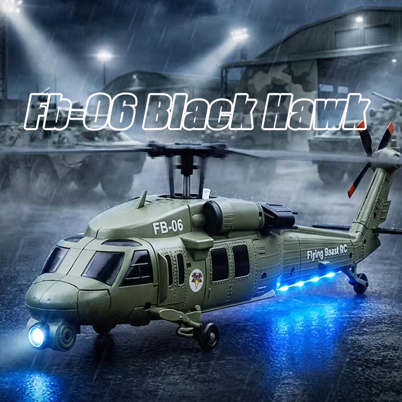 FB-06 Black Hawk Remote Contro - Rc Helicopter Large บทวิจารณ์และราคา