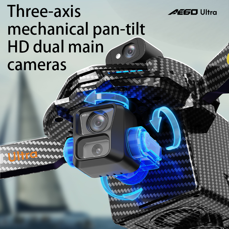 AE60 GPS Drone Professional 8K - Rc Helicopter Electric บทวิจารณ์และราคา