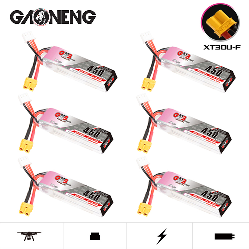 GNB LiPo Battery HV 2S 7.6V 45 - Rc Helicopter Battery บทวิจารณ์และราคา