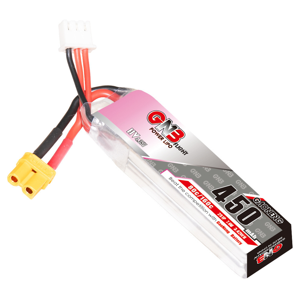 GNB LiPo Battery HV 2S 7.6V 45 - Rc Helicopter Battery บทวิจารณ์และราคา