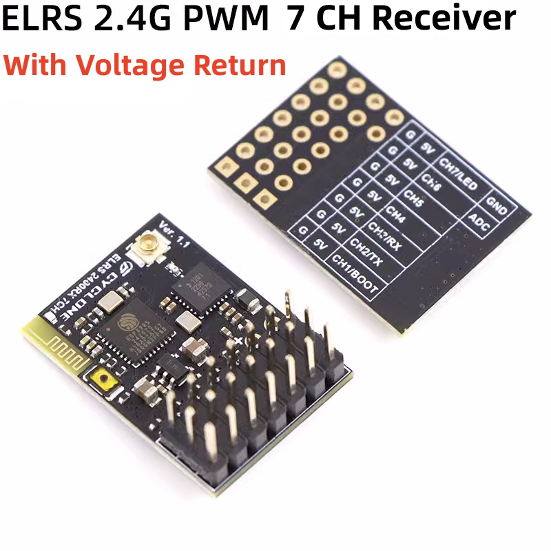 ELRS 2.4G PWM 7CH 6CH CRSF Rec - Rc Helicopter Battery บทวิจารณ์และราคา