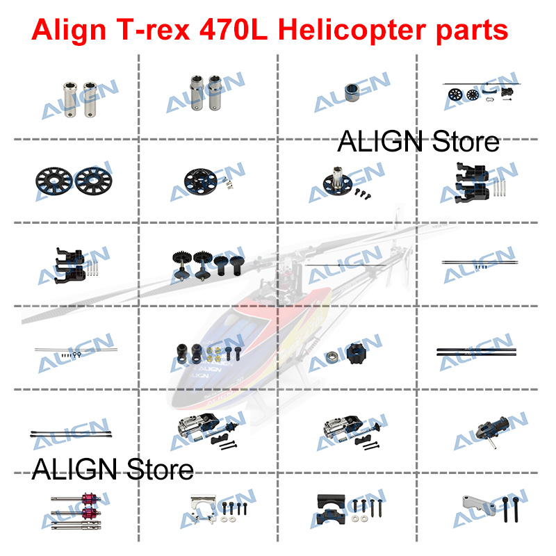 Align Trex 470L Autorotation T - Rc Helicopter Gyro บทวิจารณ์และราคา