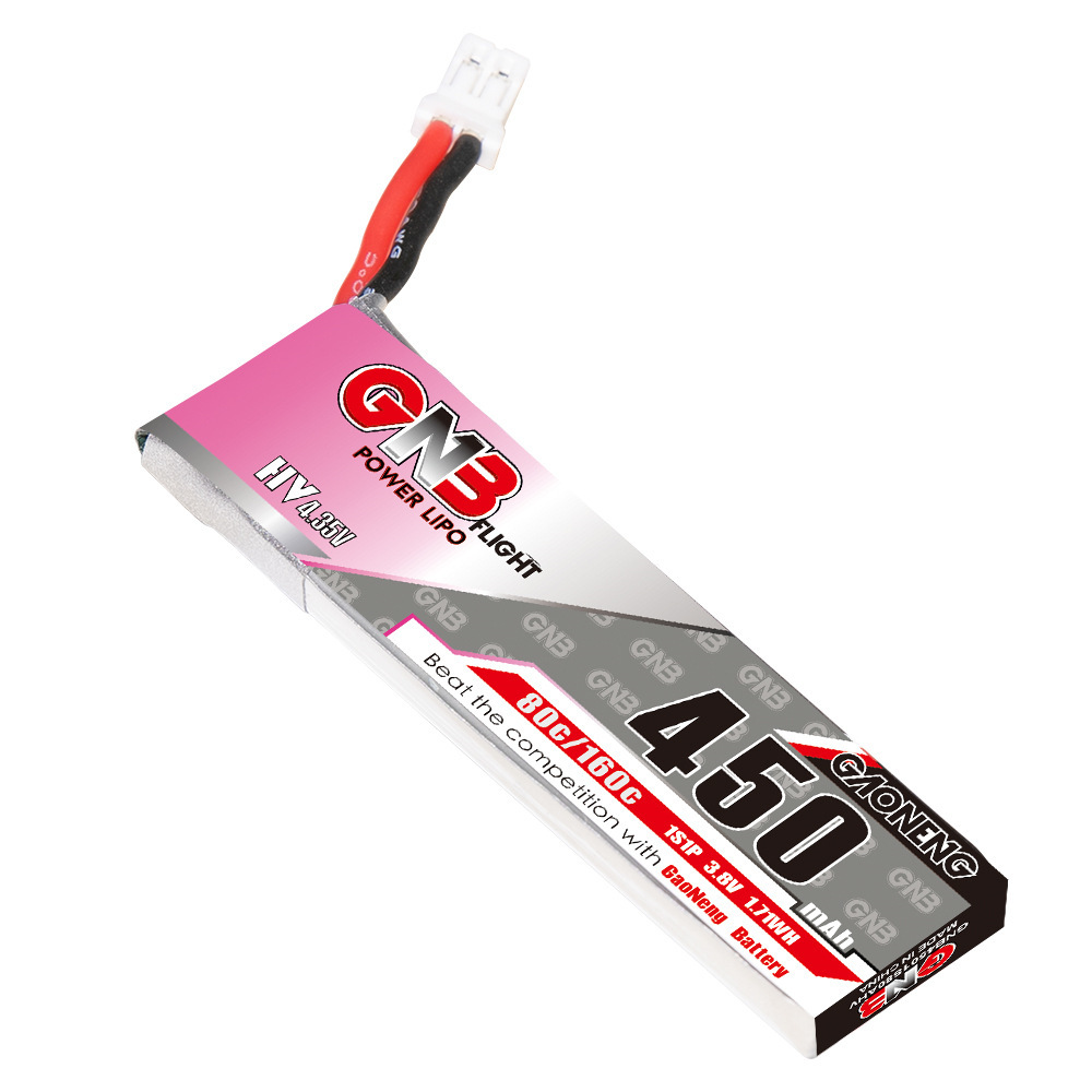 GNB HV 1S 3.8V 450mAh 80C/160C - Rc Helicopter Parts บทวิจารณ์และราคา