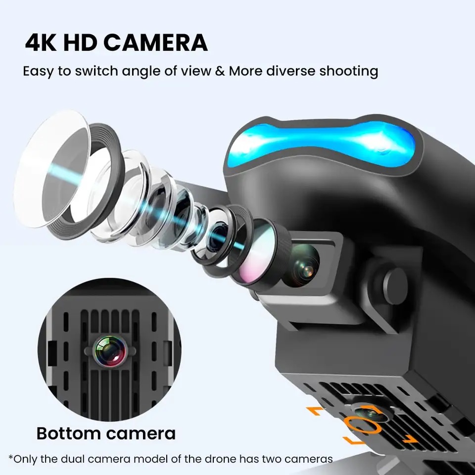 New Mini drone E99 4K WIFI HD  - Rc Helicopter Nitro บทวิจารณ์และราคา