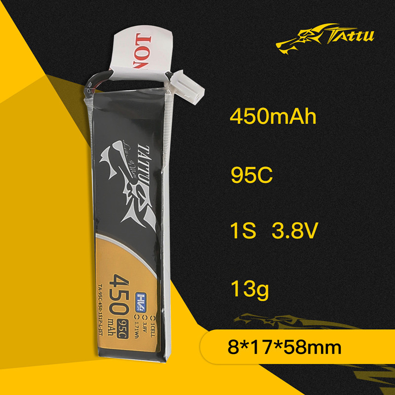 3Pcs NEW TATTU 450/500/550mAh  - Rc Helicopter Parts บทวิจารณ์และราคา