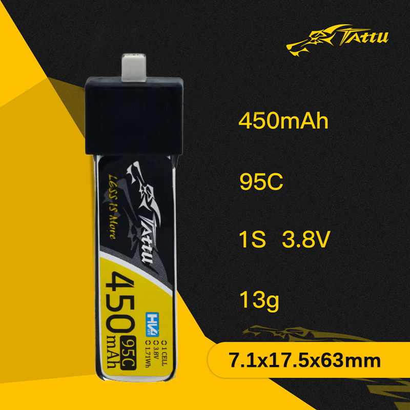 3Pcs NEW TATTU 450/500/550mAh  - Rc Helicopter Parts บทวิจารณ์และราคา