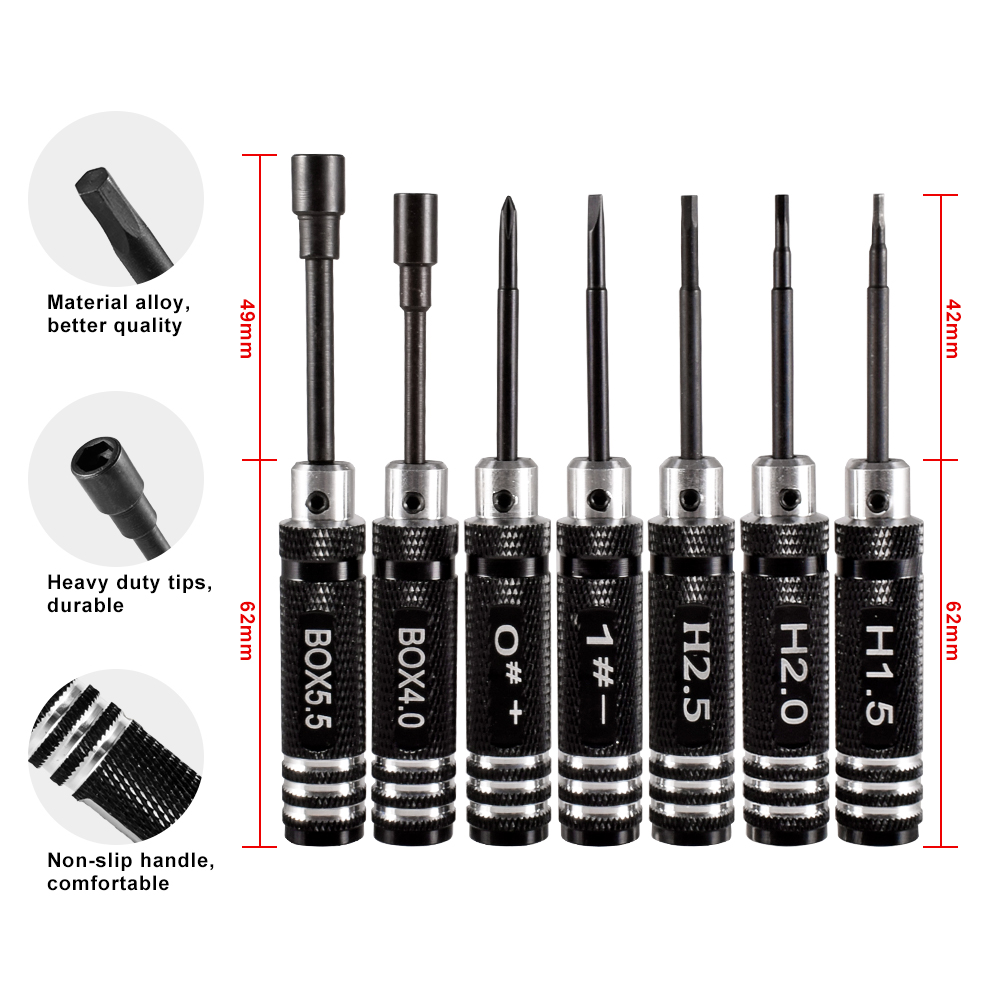 9IMOD RC Hex Driver Set Metal  - Rc Helicopter Tool Kit บทวิจารณ์และราคา