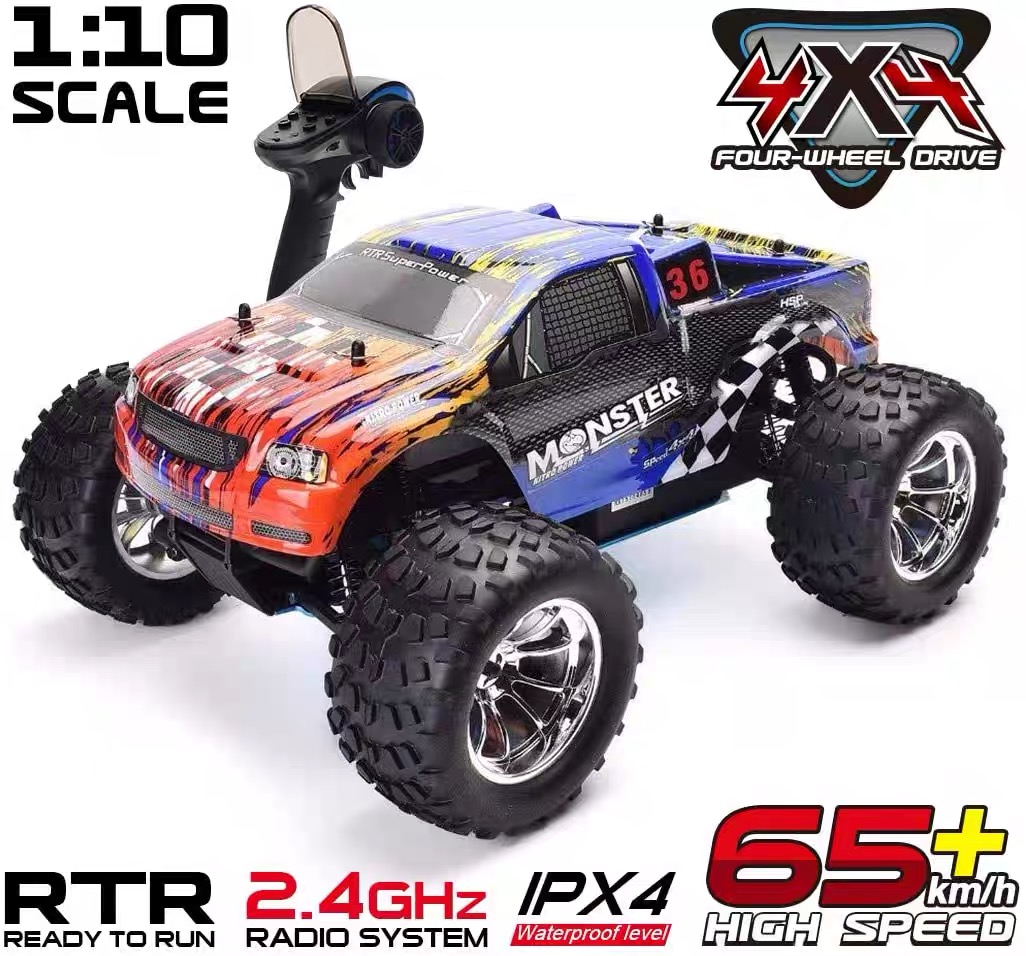 HSP RC Truck 1:10 Scale Nitro  - Rc Helicopter Nitro บทวิจารณ์และราคา
