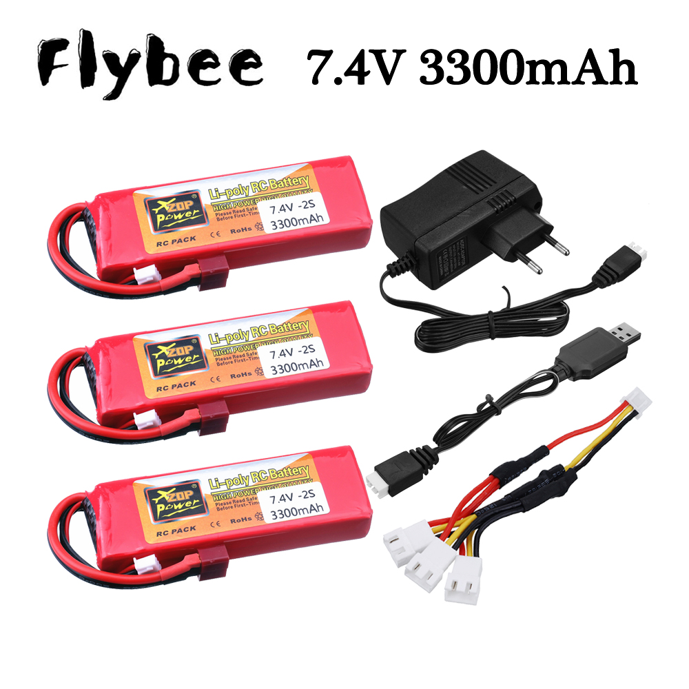 2S 7.4V 3300mAh Lipo Battery C - Rc Helicopter Charger บทวิจารณ์และราคา